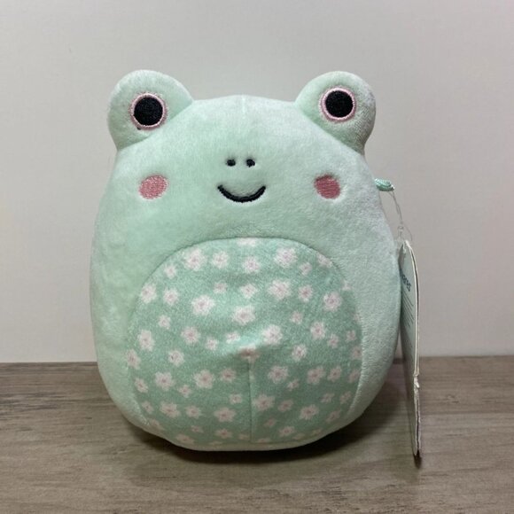 Squishmallow Fritz Frog Plushie 5.5” 2024 Easter Plush Toy - Picture 1 of 5